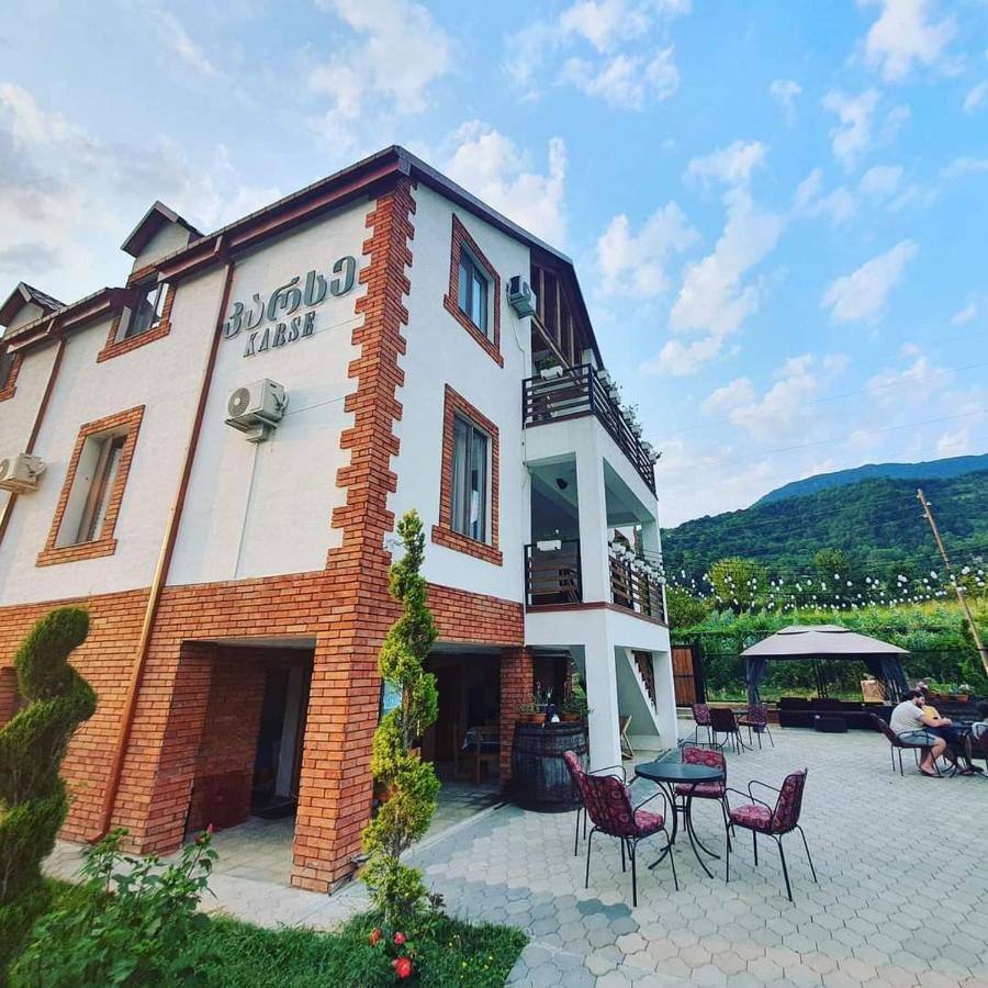 Karse Hotel Ambrolauri Buitenkant foto