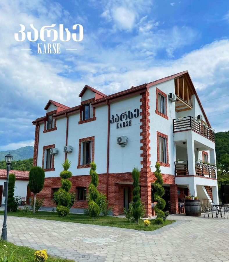 Karse Hotel Ambrolauri Buitenkant foto